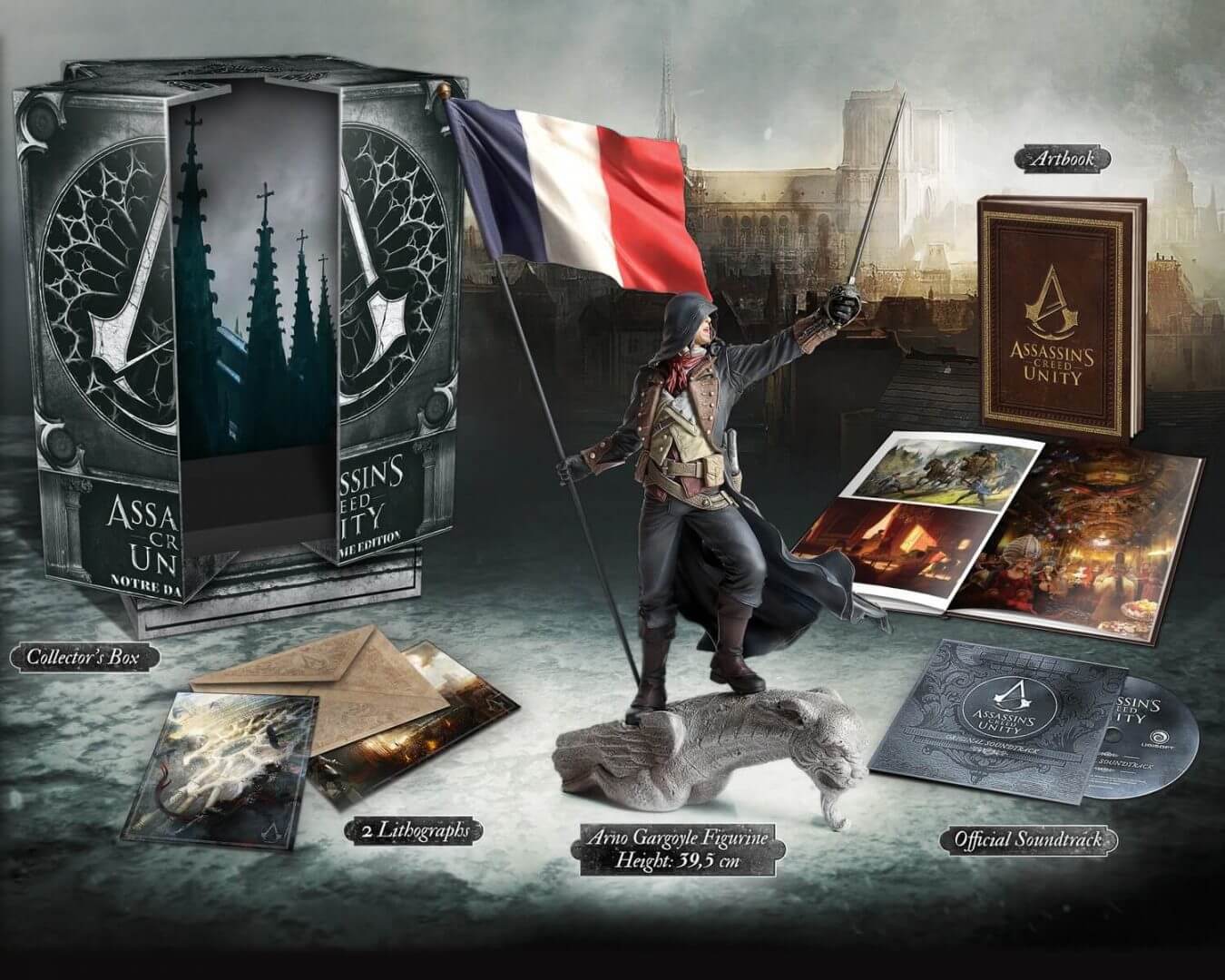 Assassin's Creed Unity Notre Dame Collector's Edition Tor Paris